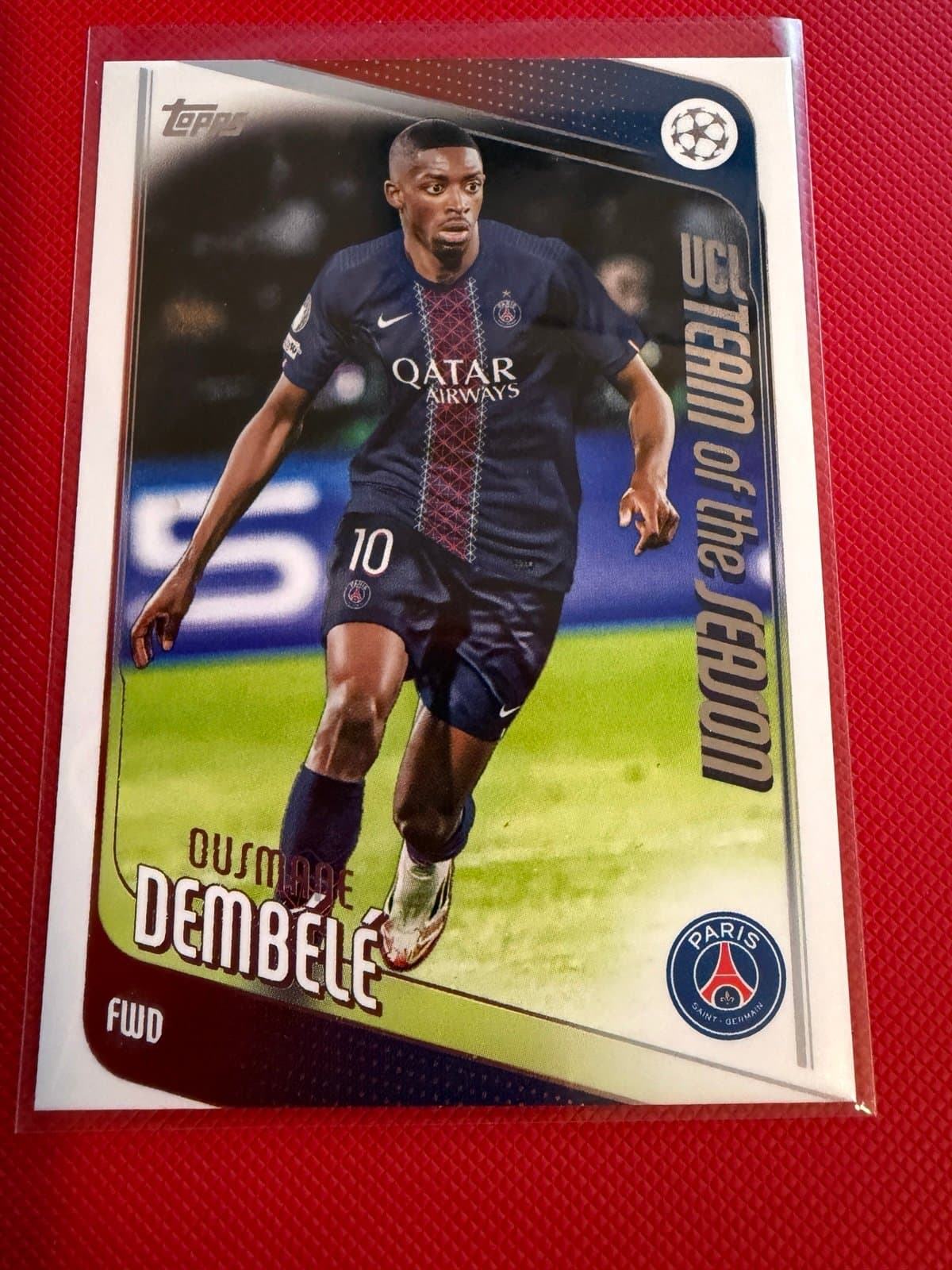 2025-26 Topps FLAGSHIP UEFA Club Competitions #3 Ousmane Dembélé, PSG