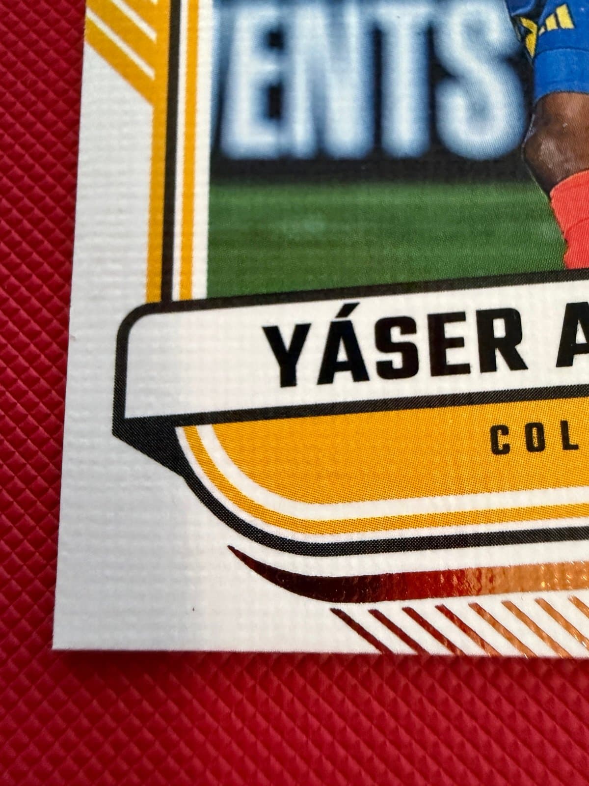 2024-25 Panini Soccer Donruss Yaser Asprilla The Rookies Colombia #7 - Thumbnail 3