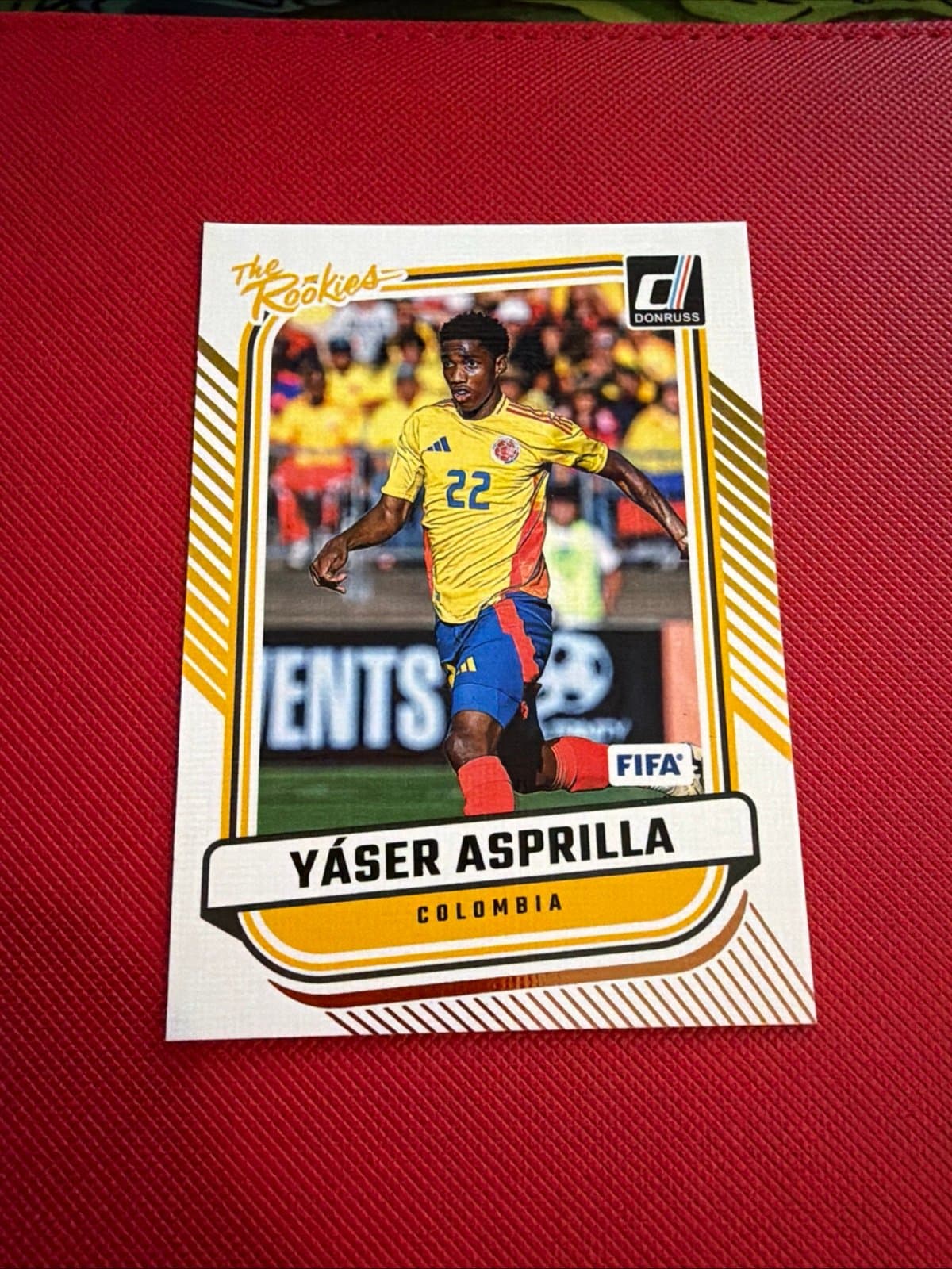 2024-25 Panini Soccer Donruss Yaser Asprilla The Rookies Colombia #7