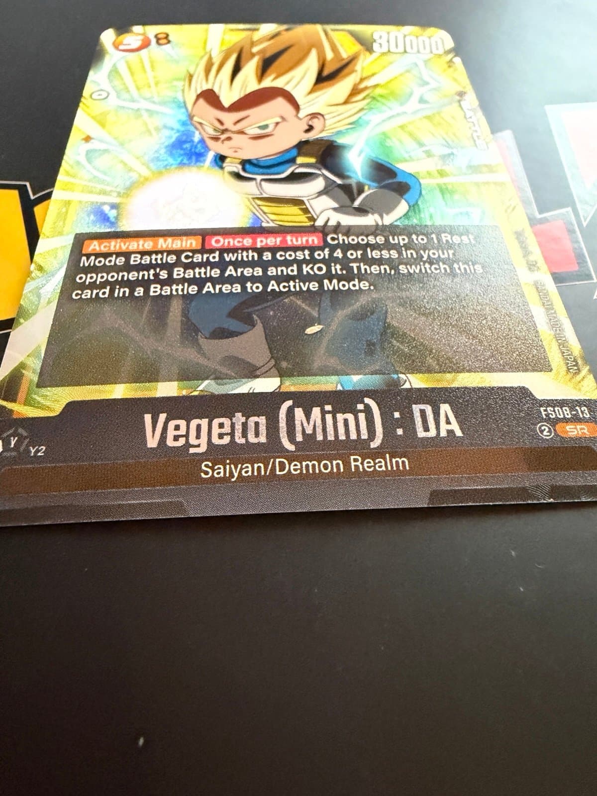 Dragon Ball Super Card Game Vegeta Mini: DA FS08-13 - Thumbnail 7