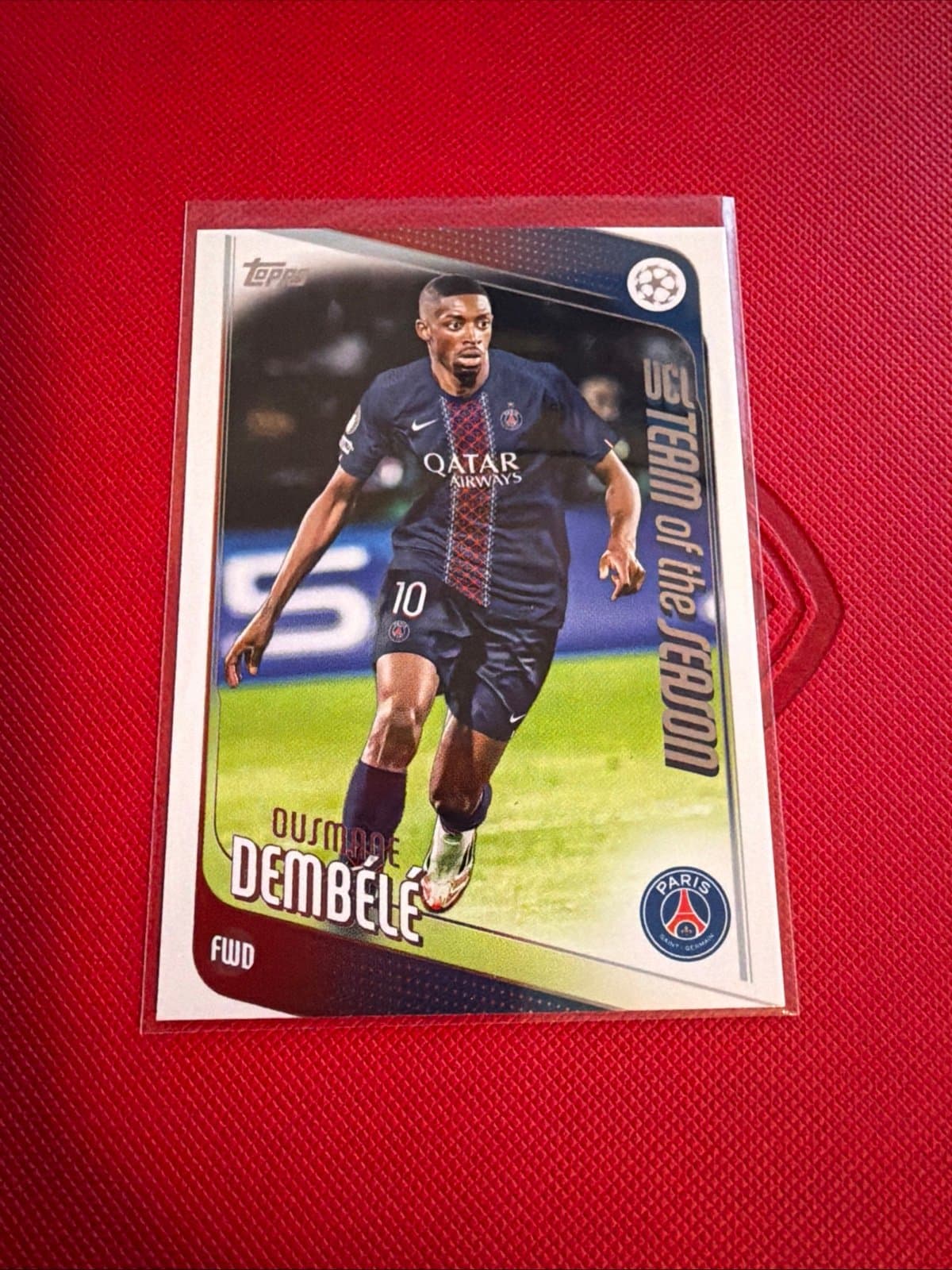 2025-26 Topps FLAGSHIP UEFA Club Competitions #3 Ousmane Dembélé, PSG - Thumbnail 3