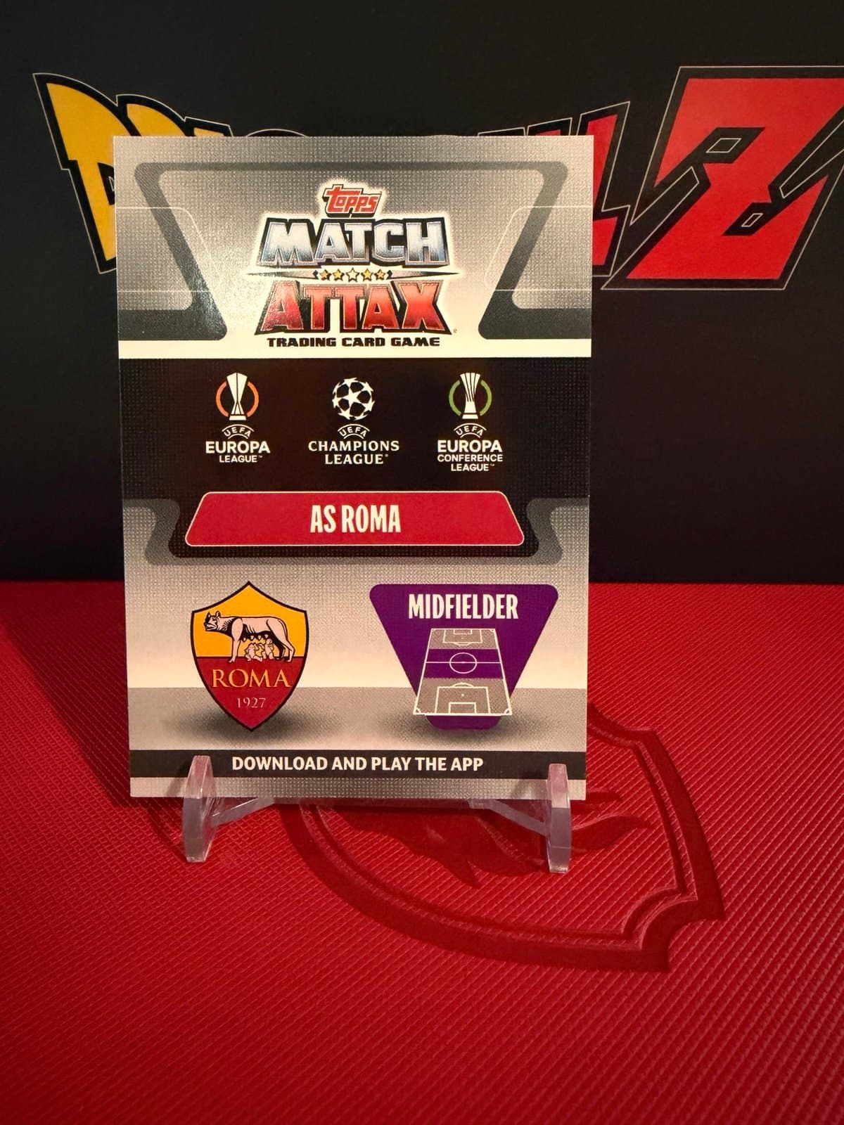 Nicolo Zaniolo 2021-22 Topps Match Attax UCL Out Of This World OUT-13 Roma - Thumbnail 3