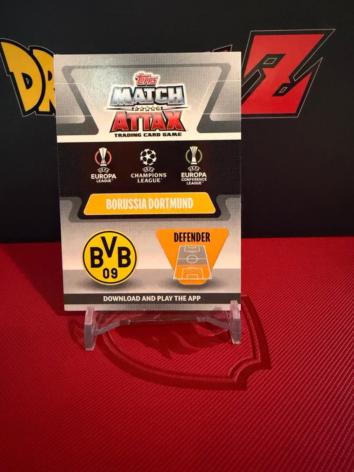 Raphael Guerreiro 2021-22 Topps Match Attax UCL Mega Value MV-15 Dortmund - Thumbnail 3
