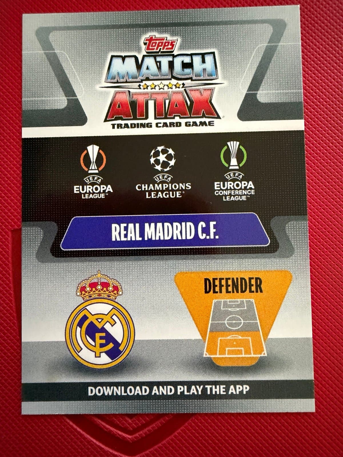 2021-22 Topps Match Attax UCL Extra - Squad Update Eder Militao #SU 15 Crystal - Thumbnail 3