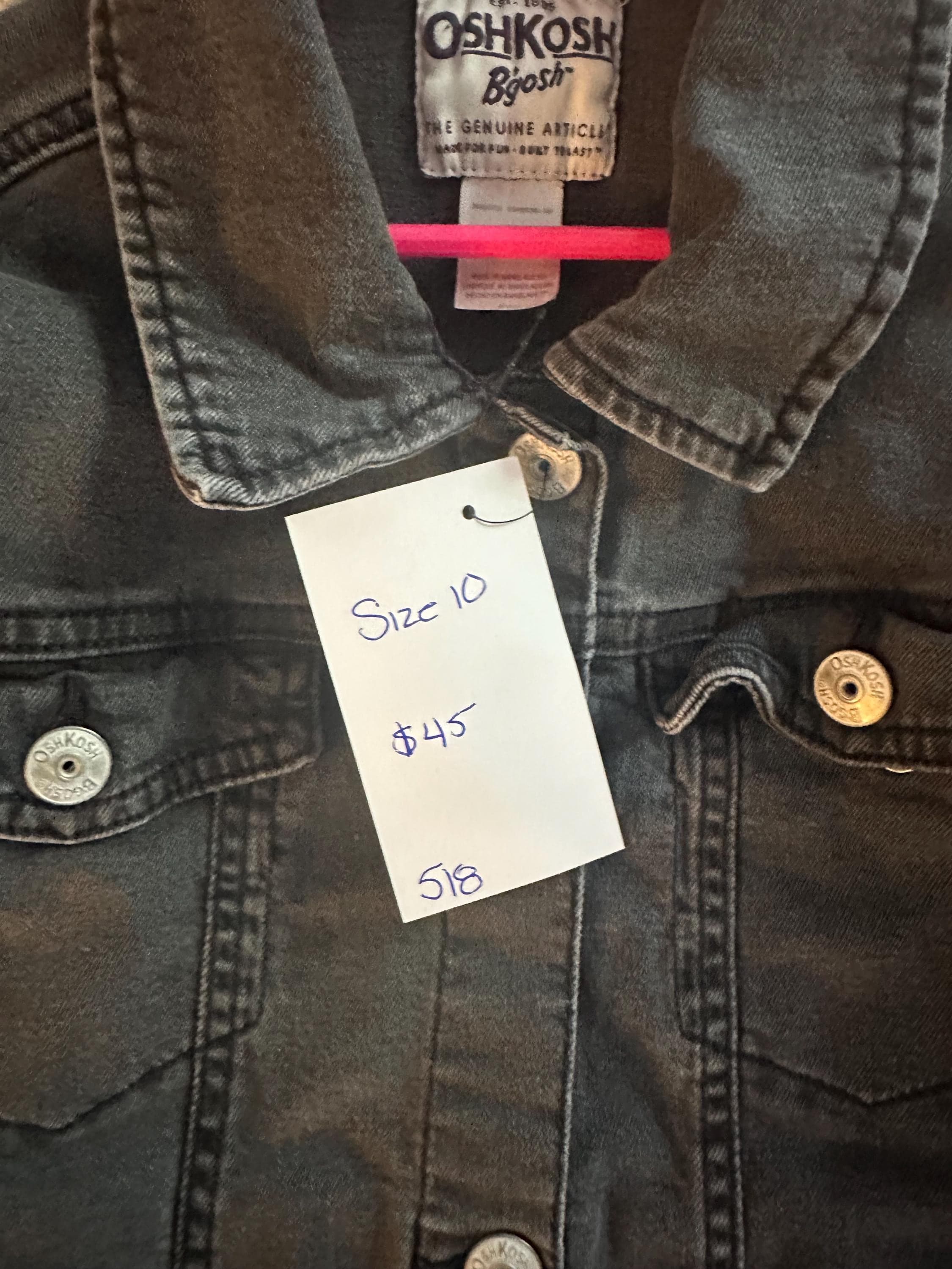 Denim jacket with NY Yankees on back - Thumbnail 3