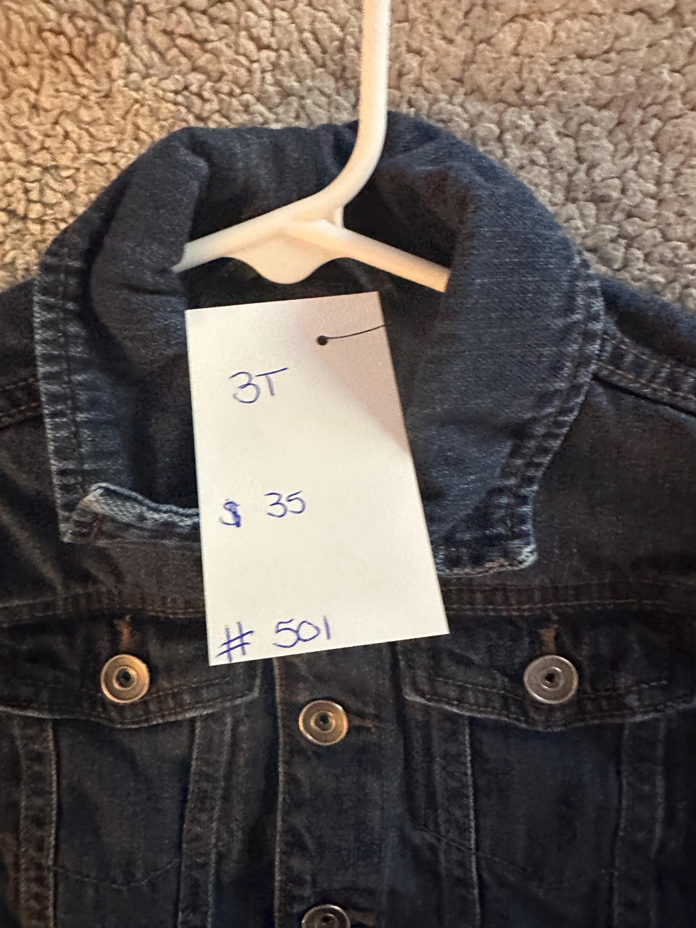 Denim jacket with bluey - Thumbnail 3
