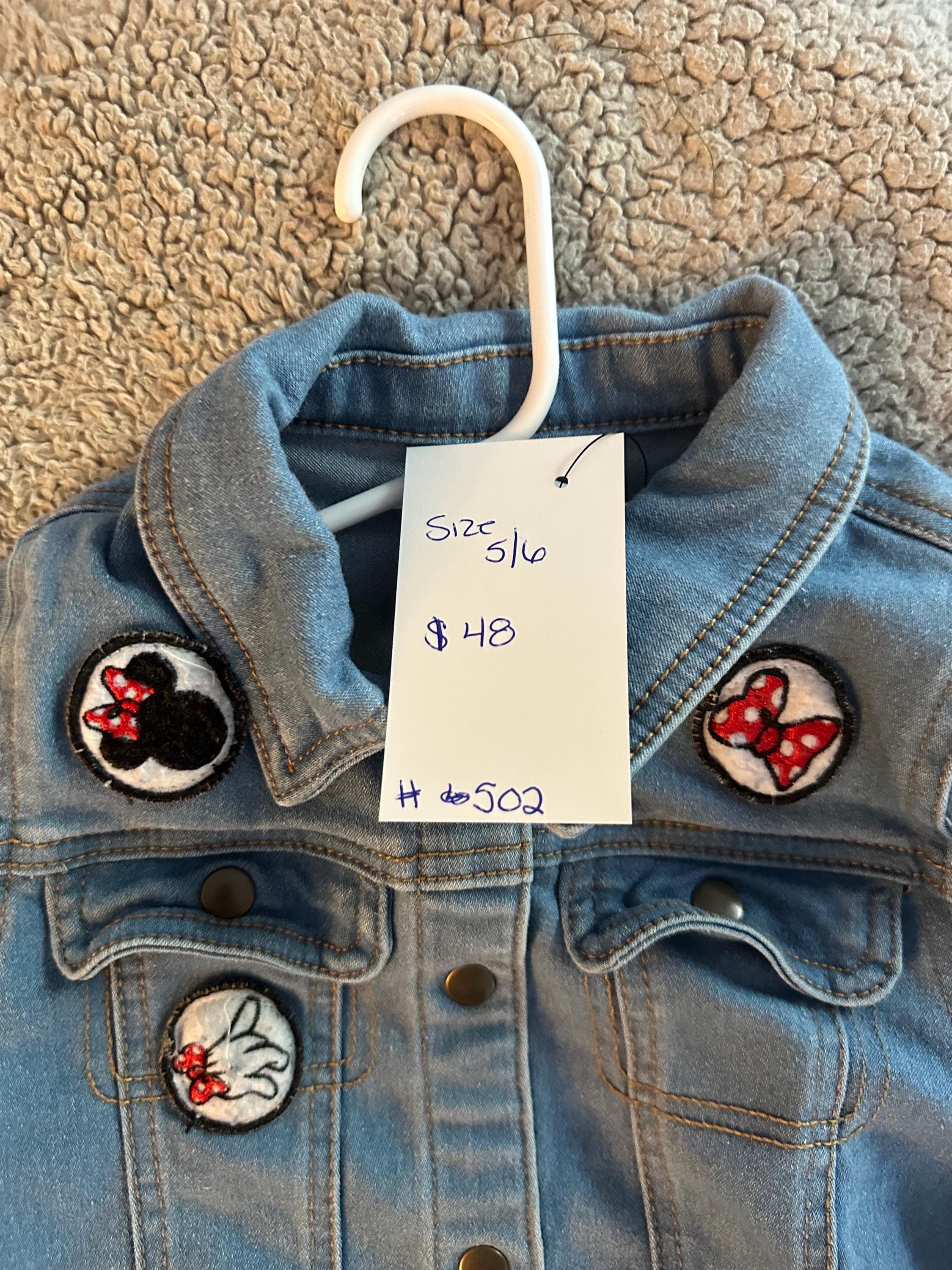 Disney mini denim jacket - Thumbnail 2