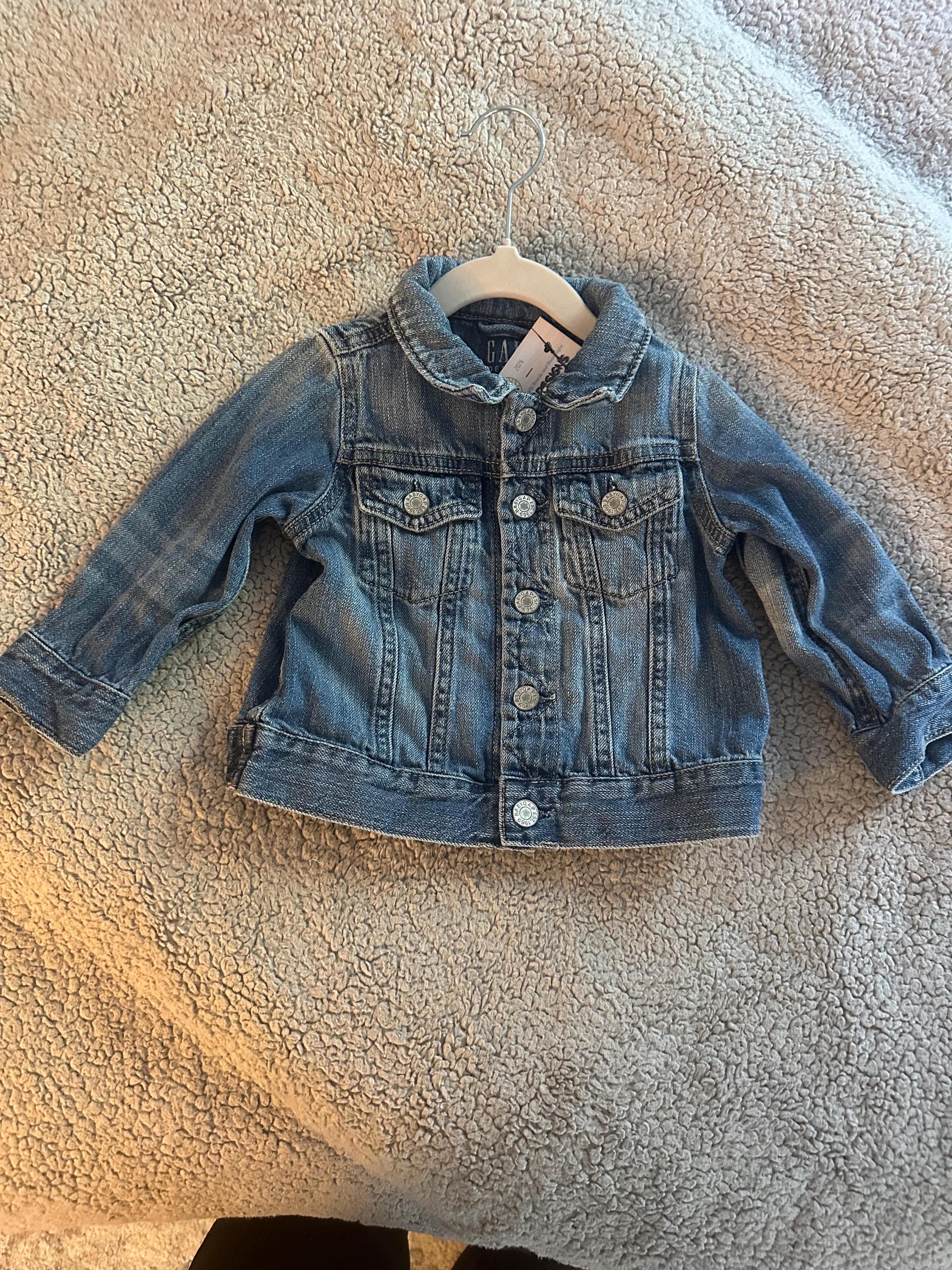 Denim jacket Grandpa’s sidekick on the back - Thumbnail 2