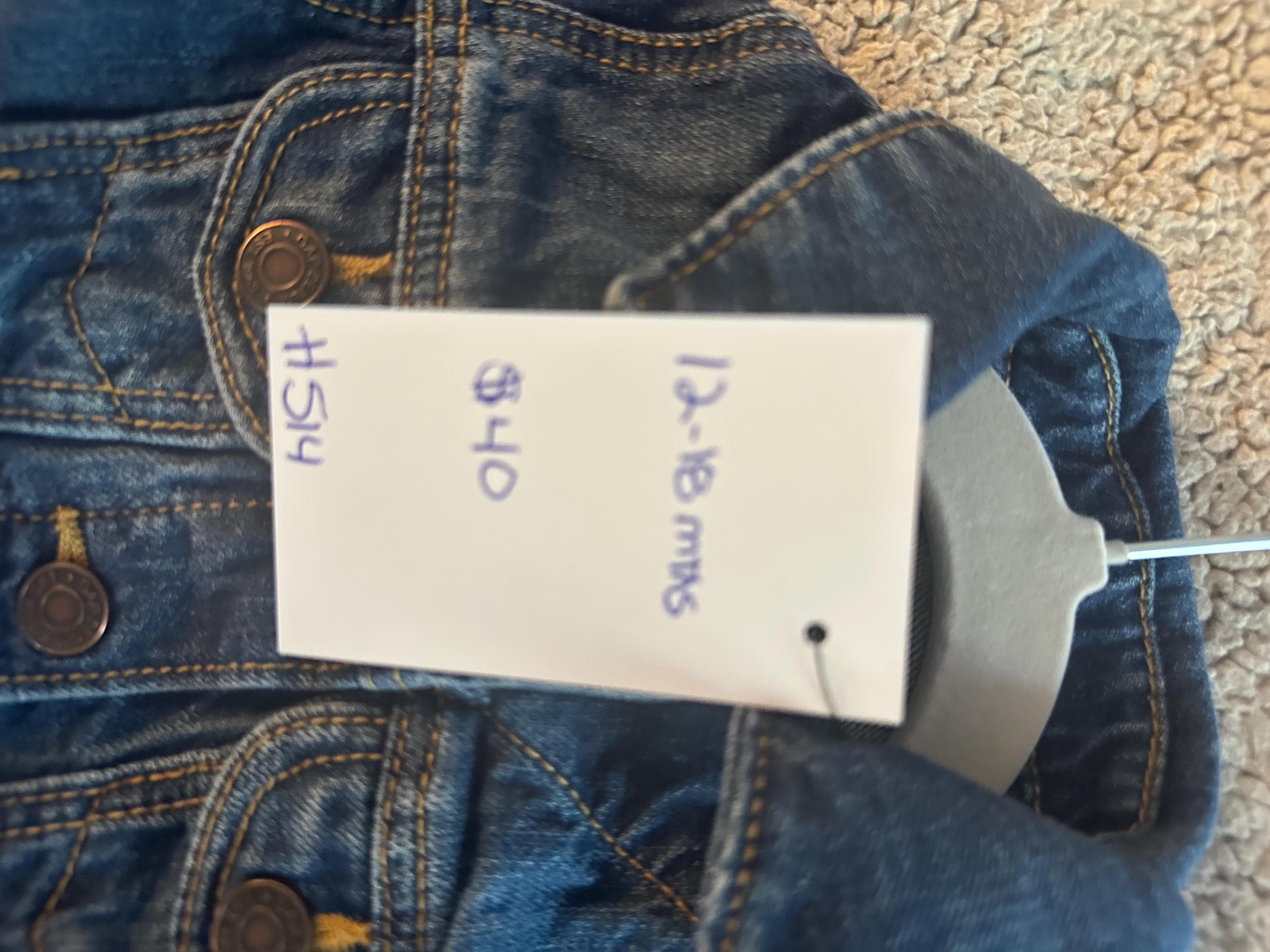 Denim jacket Winnie the Pooh - Thumbnail 3