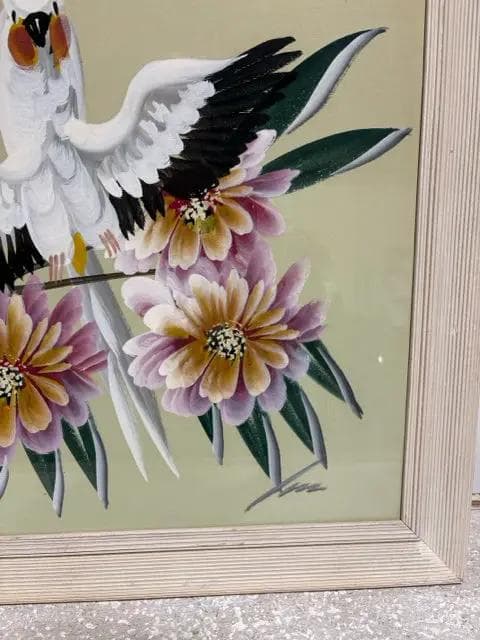 Cockatoo And Florals Framed Print - Thumbnail 2