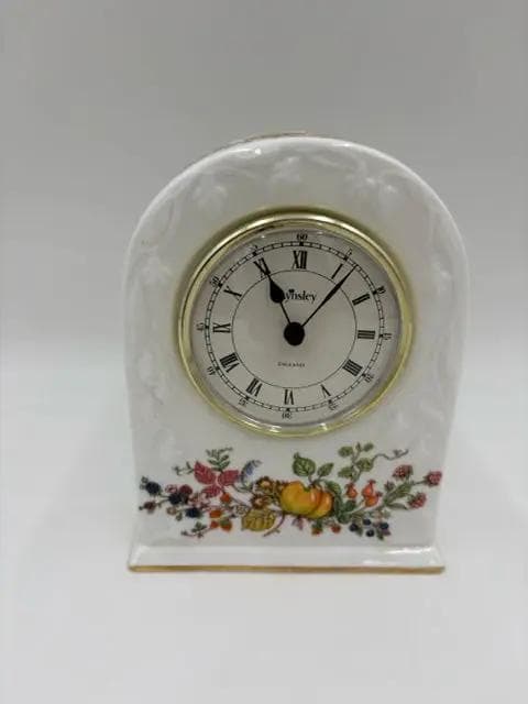 Aynsley Somerset Fine Bone China Mantle Clock - Image 1