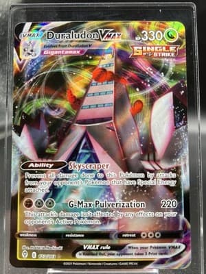 Pokemon TCG Duraludon VMAX Evolving Skies 123/203