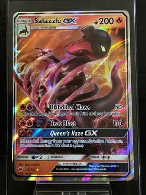 Pokemon TCG Salazzle GX 25/147 Sm-Burning Shadows Holo