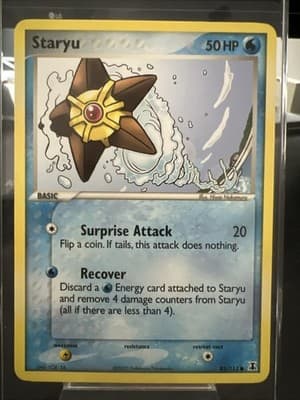 Pokemon TCG Staryu 85/113 EX Delta Species Common NM