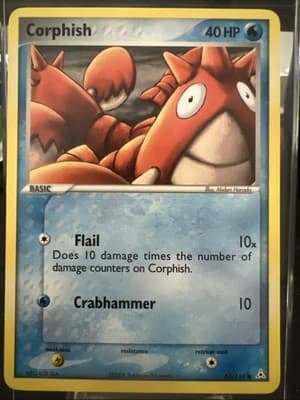 Pokemon TCG Corphish 63/110 Holon Phantoms Regular NM