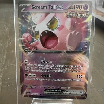 Pokemon TCG Scream Tail ex Double Rare Twilight Masquerade 094/167 NM