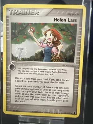 Pokemon TCG Holon Lass 92/113 Delta Species Regular