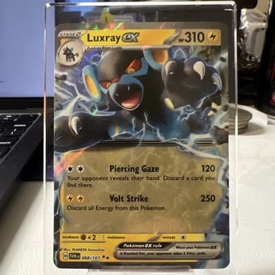 Pokemon TCG Luxray ex 68/167 Twilight Masquerade
