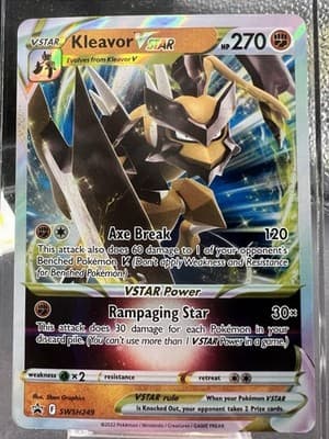Pokemon TCG Kleavor VSTAR - SWSH249 Sword & Shield Promo