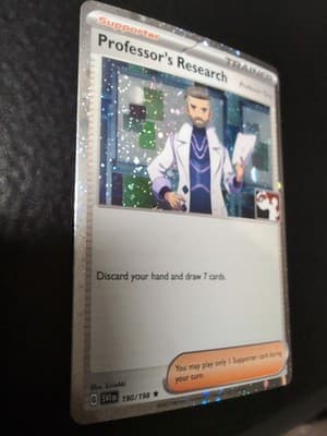 Professor's Research SWIRL(Cosmos Holo) Scarlet & Violet 190/198 Stamped NM - Thumbnail 2