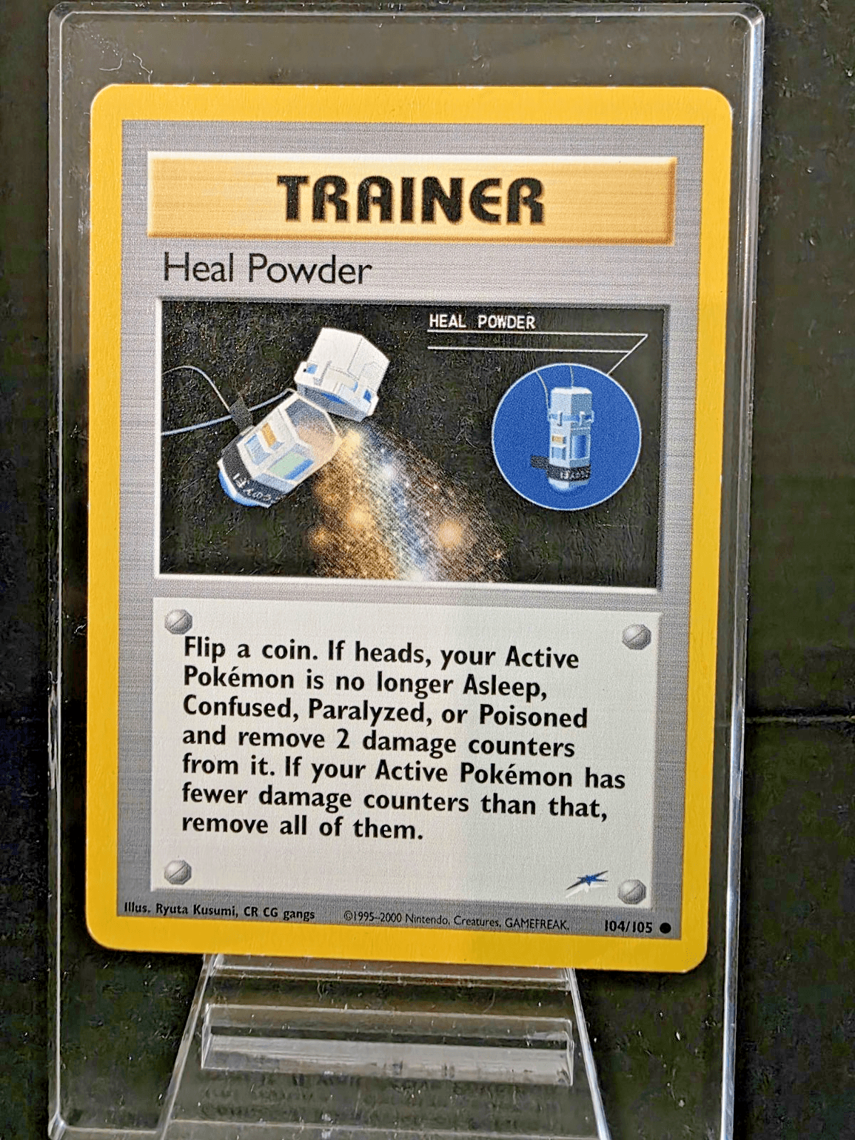 Pokemon TCG Heal Powder 104/105 Neo Destiny Rare NM/LP
