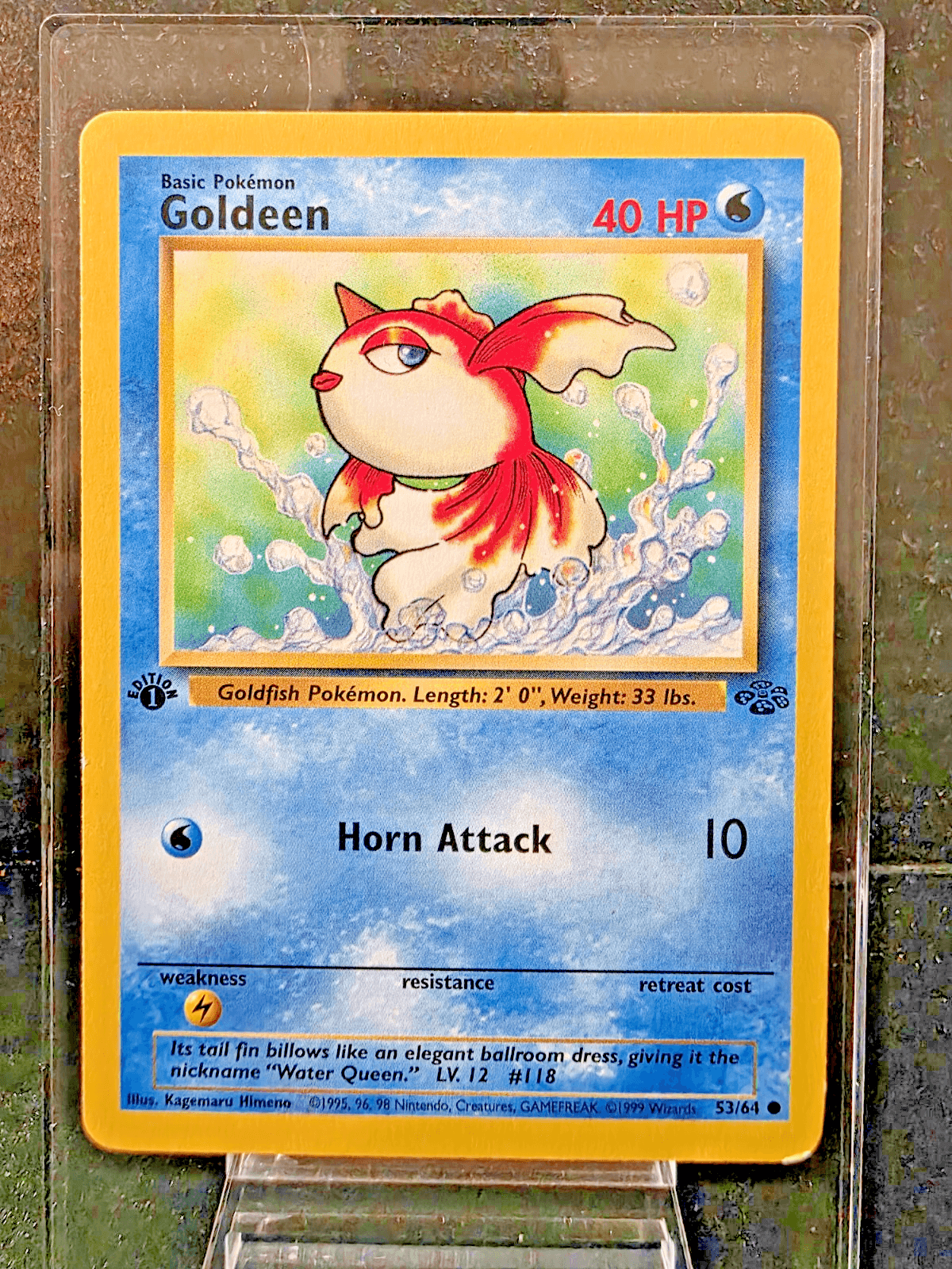Pokemon TCG Goldeen 53/64 Jungle LP/MP