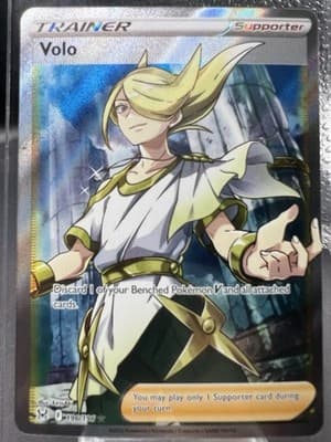 Pokemon TCG Volo 196/196 Lost Origin Full Art Ultra Rare Holo