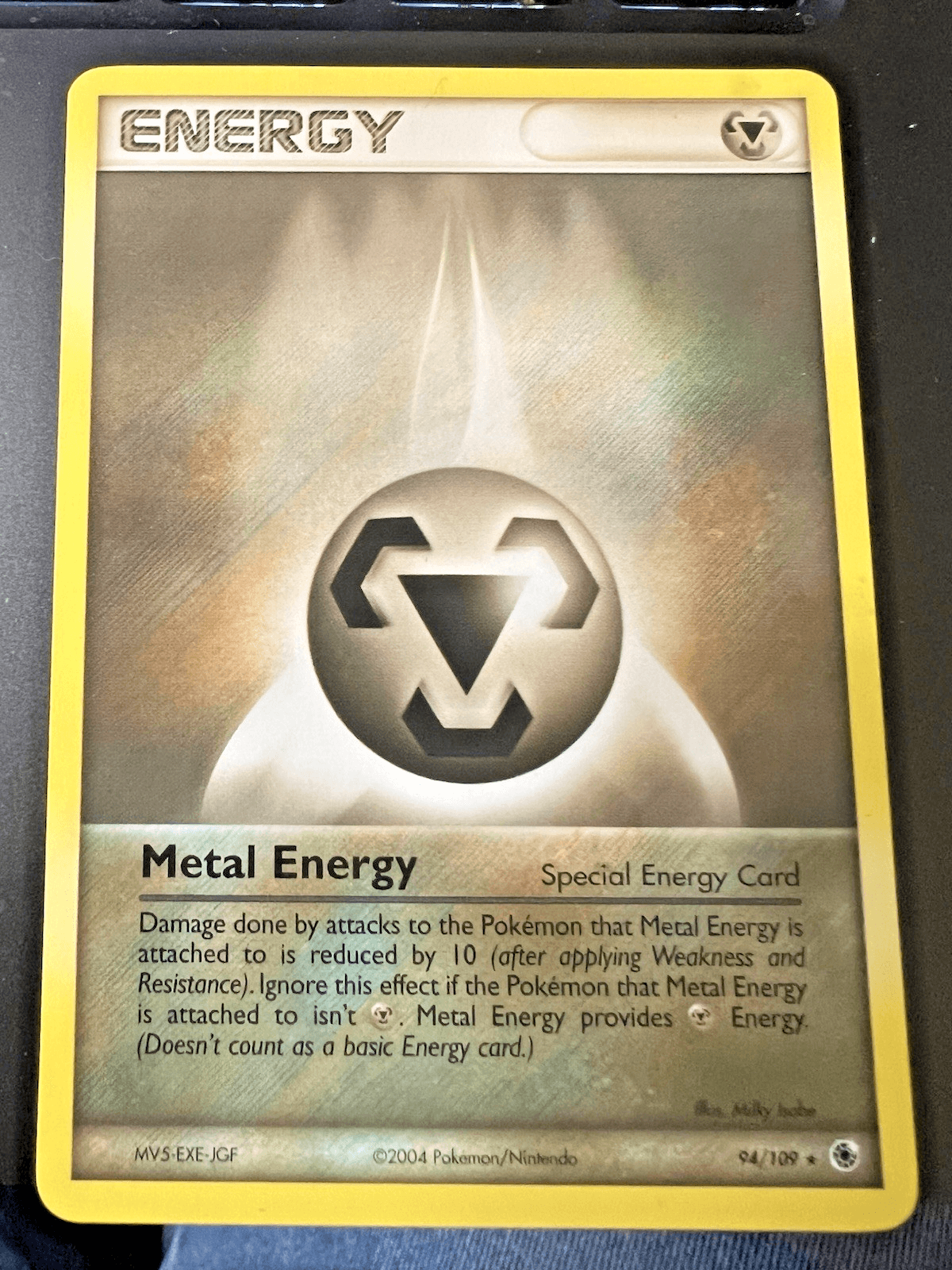 Pokemon TCG Metal Energy 94/109 Ruby and Sapphire