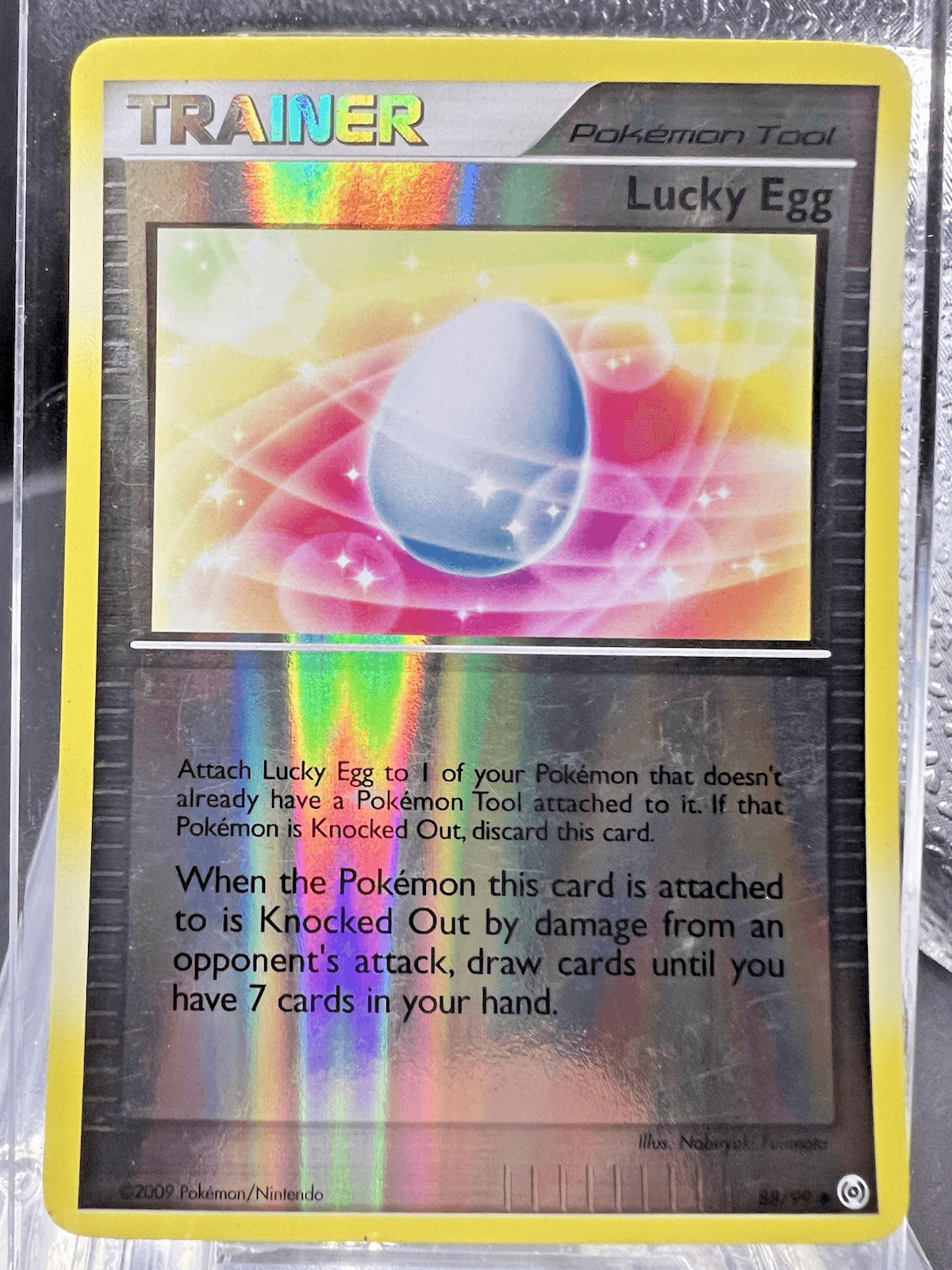 Pokemon TCG Lucky Egg 88/99 Reverse Holo Platinum Arceus