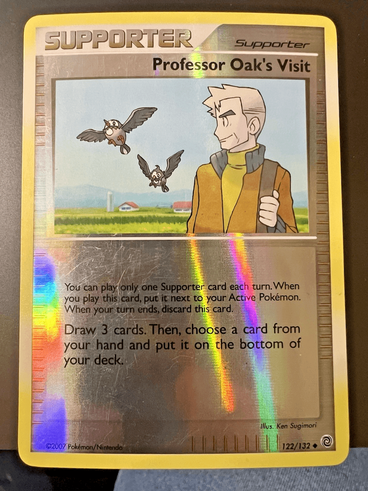 Pokemon TCG Professor Oak's Visit Secret Wonders 122/132 Reverse Holo
