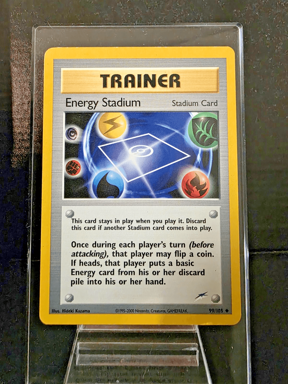 Pokemon TCG Energy Stadium 99/105 Neo Destiny Rare NM/LP