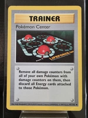 Pokemon TCG Pokemon Center Shadowless 85/102 Base Set NM/LP