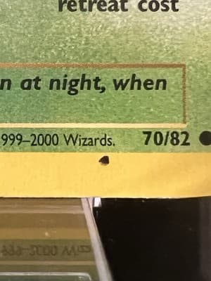 Pokmeon TCG Zubat Common Team Rocket 70/82 LP - Thumbnail 2