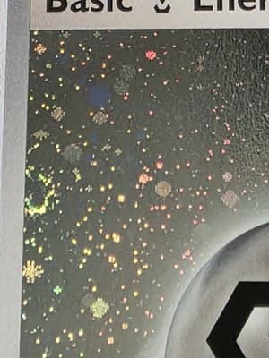 Pokemon TCG Basic Metal Energy Cosmos Holo with Swirls NM - Thumbnail 3