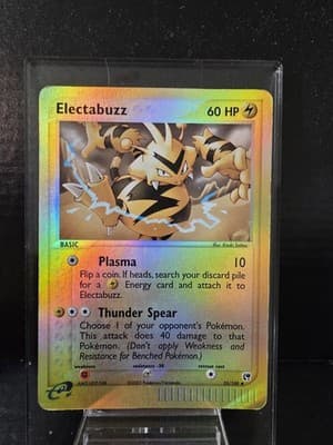 Pokemon TCG 2003 EX Sandstorm Electabuzz 35/100 Uncommon Reverse Holo NM/LP