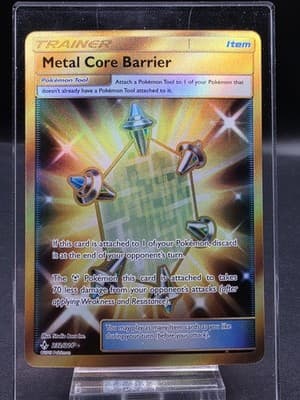Pokemon TCG Metal Core Barrier 232/214 Secret Rare Unbroken Bonds NM