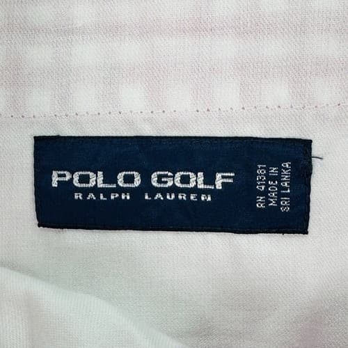 Polo Golf Ralph Lauren Mens 40 Pink Gingham Check Plaid 9” Inseam Cotton EUC - Thumbnail 5