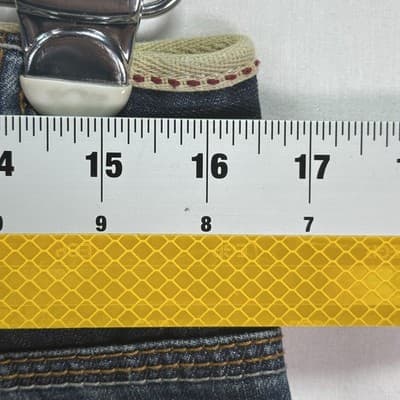 Vintage Levis Jeans Mens 32 x 30 Blue Straight Distressed Denim WPL423 USA 90s - Thumbnail 11