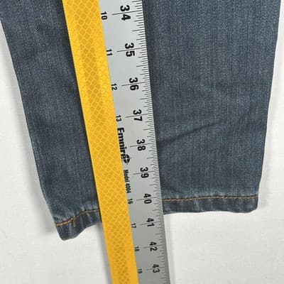 Vintage Levis Jeans Mens 32 x 30 Blue Straight Distressed Denim WPL423 USA 90s - Thumbnail 9