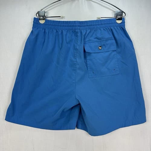 Jay-Z Roc Nation Paper Planes Blue Swim Trunks Nylon Shorts Large unlined 6" Ins - Thumbnail 2