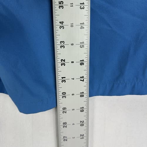 Jay-Z Roc Nation Paper Planes Blue Swim Trunks Nylon Shorts Large unlined 6" Ins - Thumbnail 9