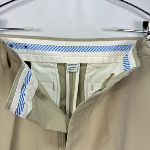 FootJoy Athletic Fit Golf Pants Mens 32 x 32 Tan Stretch Activewear Chinos NWOT - Thumbnail 5