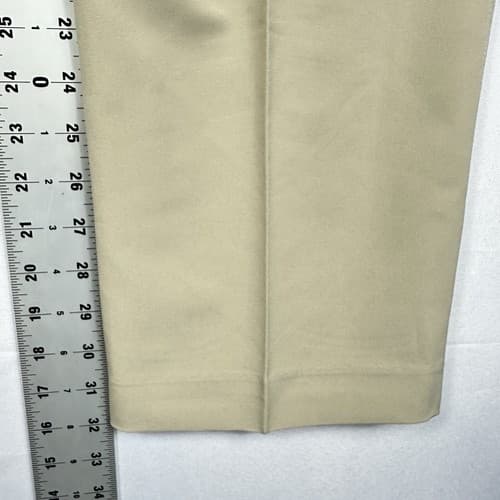 FootJoy Athletic Fit Golf Pants Mens 32 x 32 Tan Stretch Activewear Chinos NWOT - Thumbnail 9