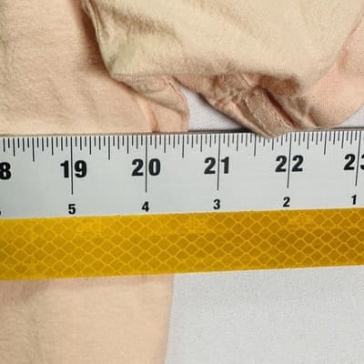 Marine Layer Shirt Mens Marge Medium Large Stretch Selvage Peach Short Sleeve - Thumbnail 8