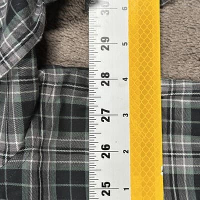 UNTUCKit Shirt Mens 3XL Tall Devitt Black Green Plaid Long Sleeve Button Front - Thumbnail 9