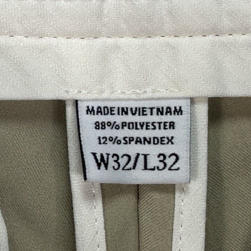 FootJoy Athletic Fit Golf Pants Mens 32 x 32 Tan Stretch Activewear Chinos NWOT - Thumbnail 6