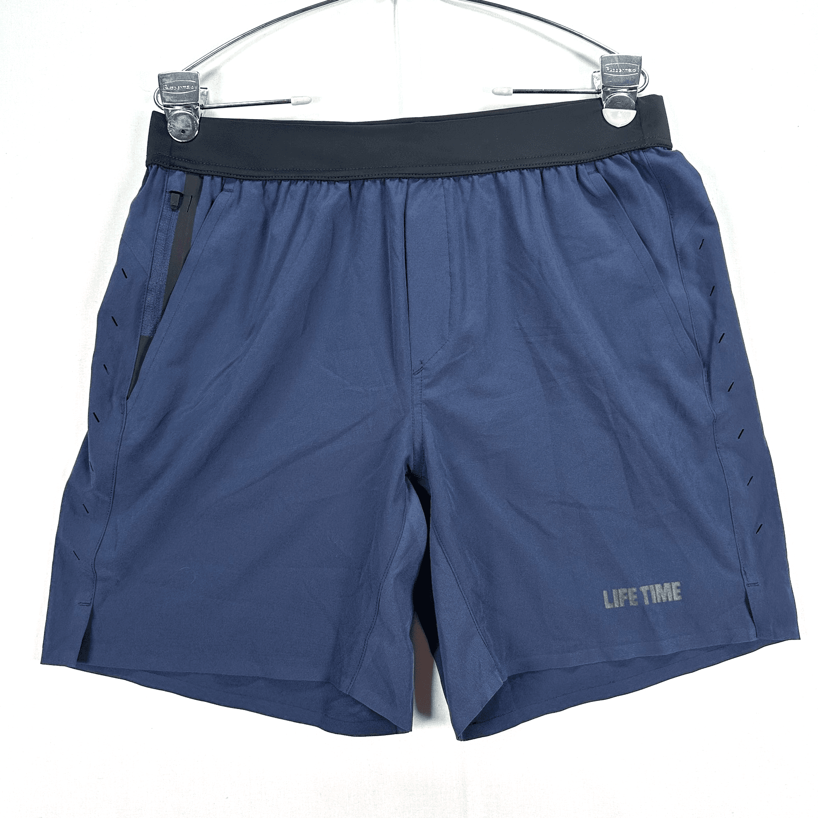 Ten Thousand Interval Shorts 7" Mens Medium Navy Unlined Athletic Training Gym - Image 1