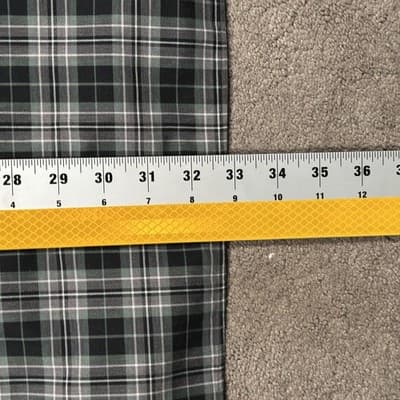 UNTUCKit Shirt Mens 3XL Tall Devitt Black Green Plaid Long Sleeve Button Front - Thumbnail 8