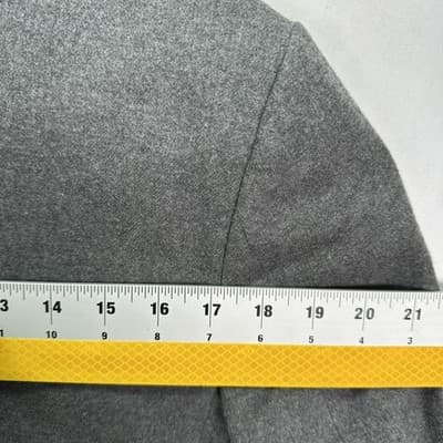 NEW J Crew Blazer Mens 42 Gray Thompson Sport Coat Jacket Cotton Style J4299 - Thumbnail 7