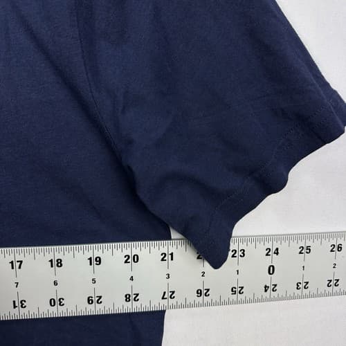 Polo Golf Ralph Lauren Shirt Mens Medium Pebble Beach Golf Navy Plaid Collar - Thumbnail 8